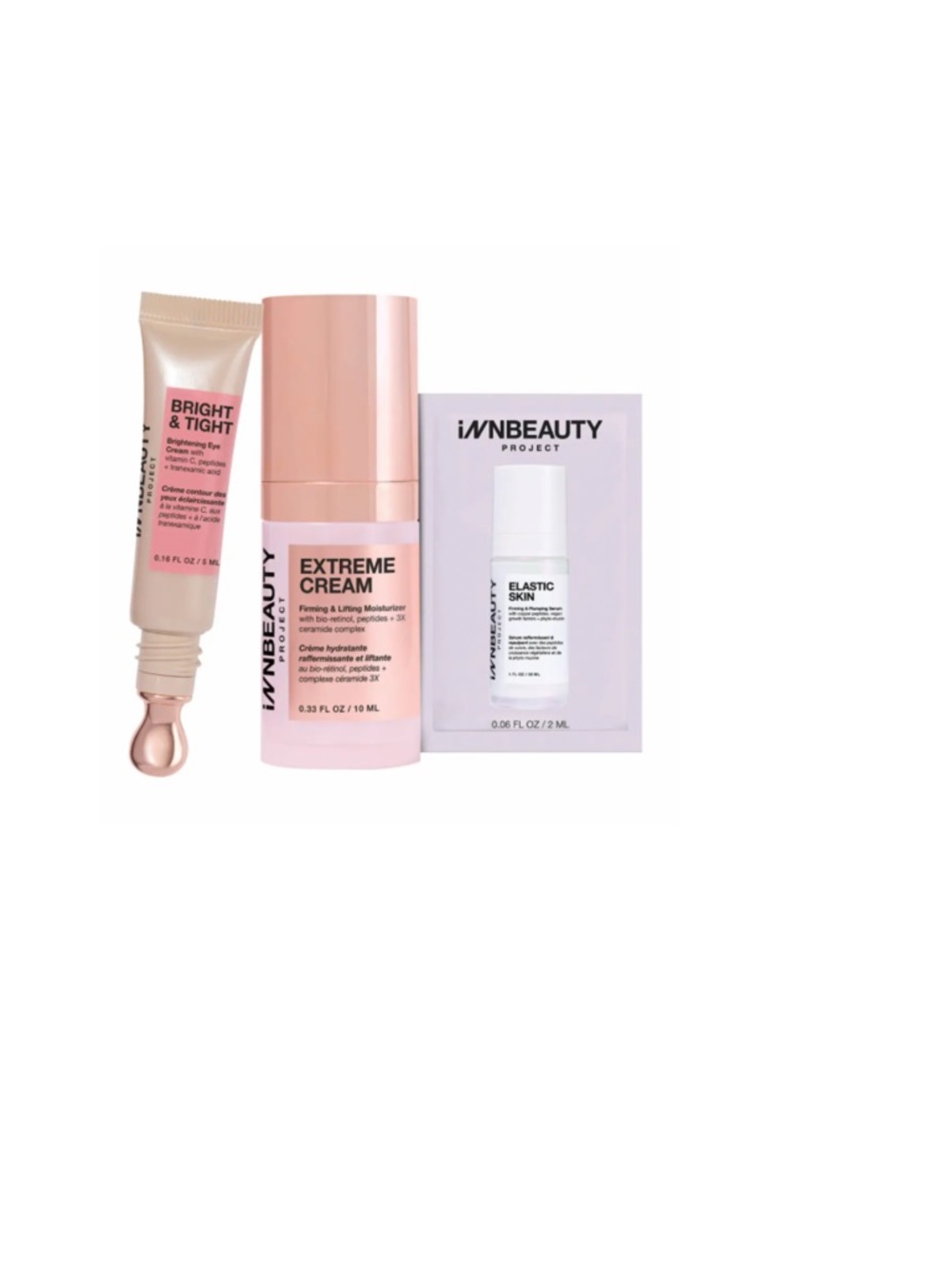 iNNBEAUTY Bright & Tight Eye Cream Trio - Pink